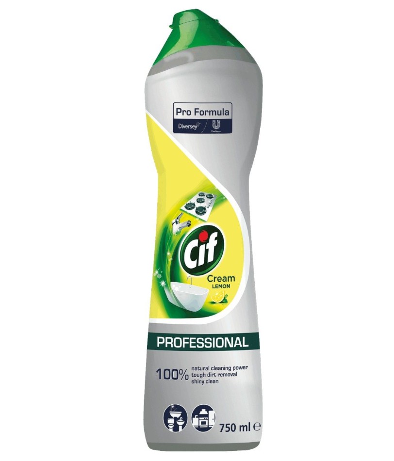 Cif Vloeibaar Schuurmiddel Citroen 750ml